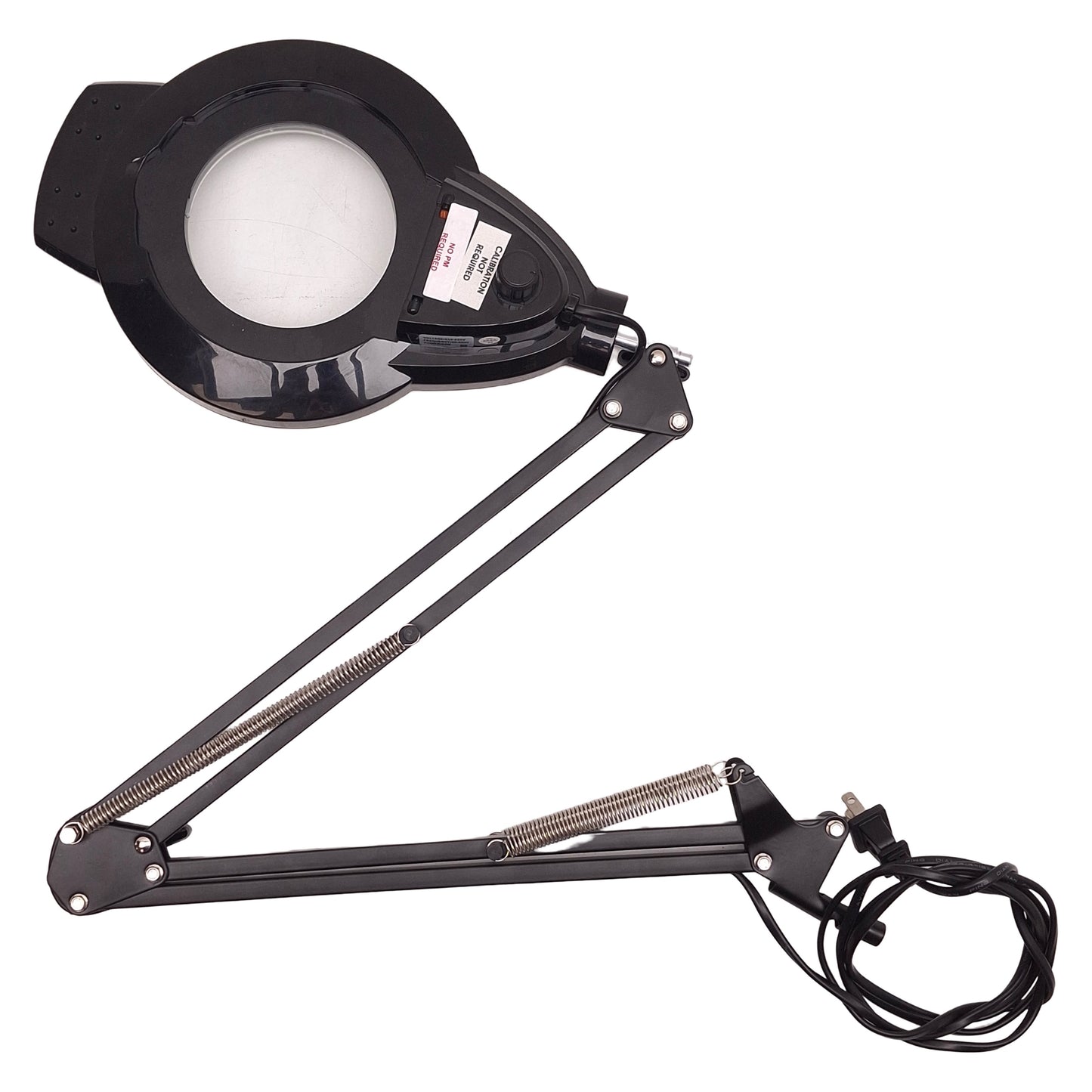 Used NUEYiO NU-JDK-H LED Magnifier w/Dimmable Light, 10x, 110-240VAC, ø4.2in Lens