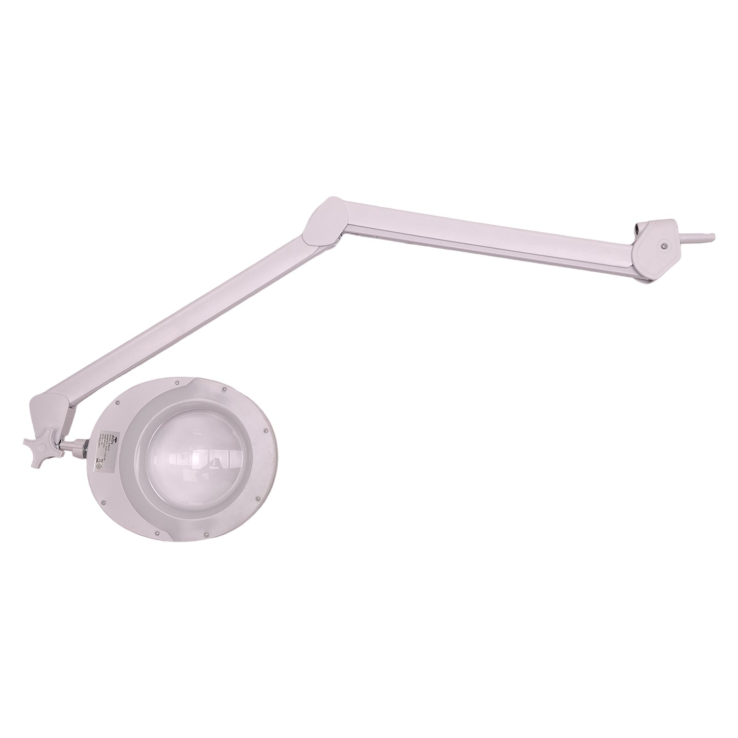 Used AVEN 26501-LED-8D ProVue LED Magnifier Lamp, 36in Arm, ø5in Lens, 100-240VAC