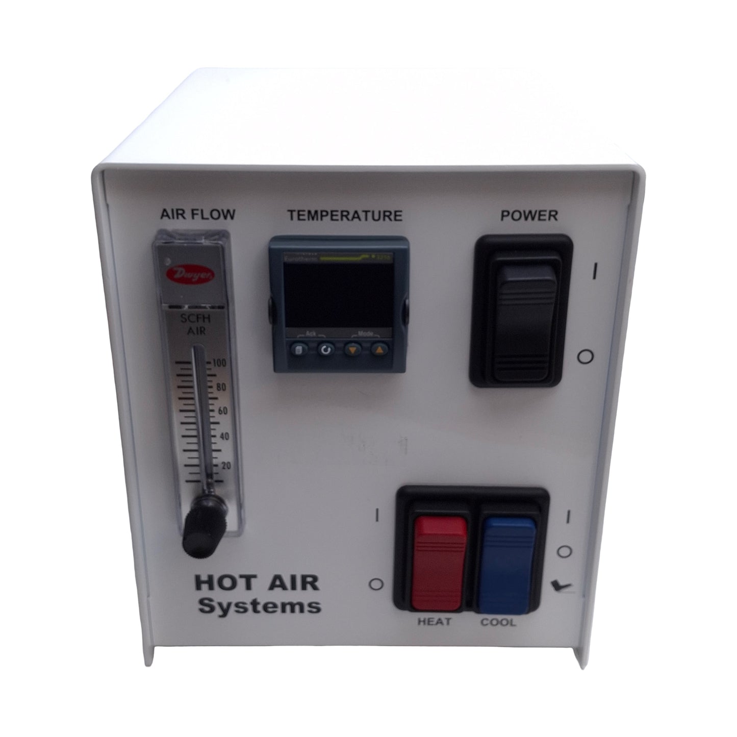 Used Hot Air Systems 185-A Cath Tube Bonding Station w/ HAS3N45 Nozzle 120VAC, 50SCFH