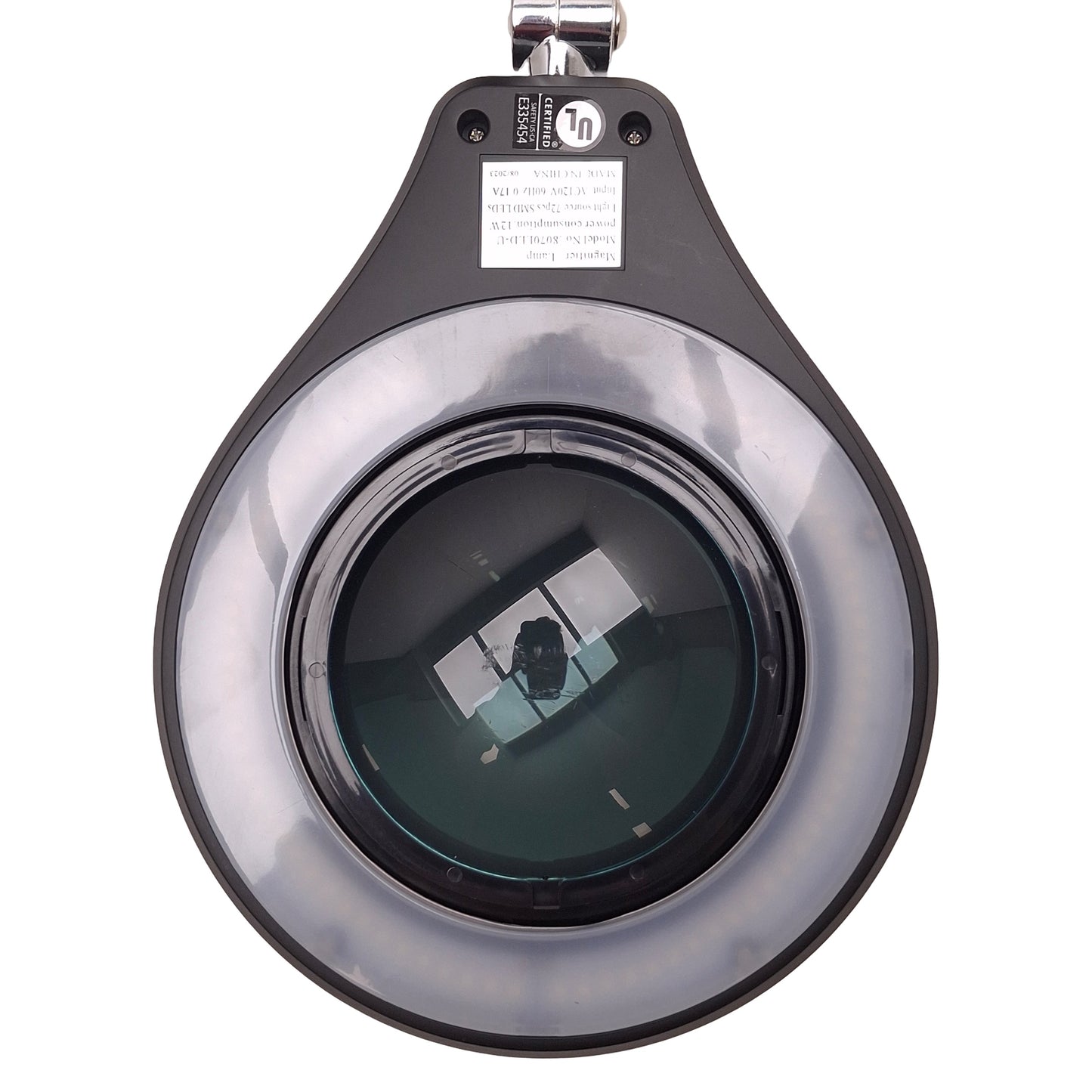 Used Neatfi 8070LED-U LED Magnifier Lamp 6in Lens, 120VAC, 2.25x Mag, 32in Arm