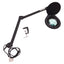 Used Neatfi 8070LED-U LED Magnifier Lamp 6in Lens, 120VAC, 2.25x Mag, 32in Arm