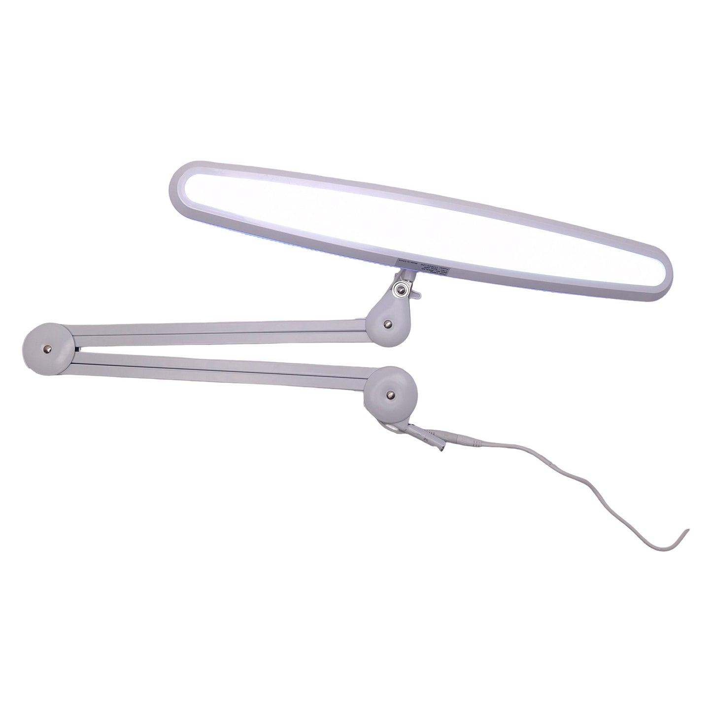 Used Neatfi 9503LED Wide Shade LED Dimmable Desk Lamp 23in Width, 32in Arm *No Clamp*