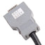 Used Fanuc A660-2042-T044 Communication I/O Link Cable, 20-Pin PCR Male, 0.65m Length