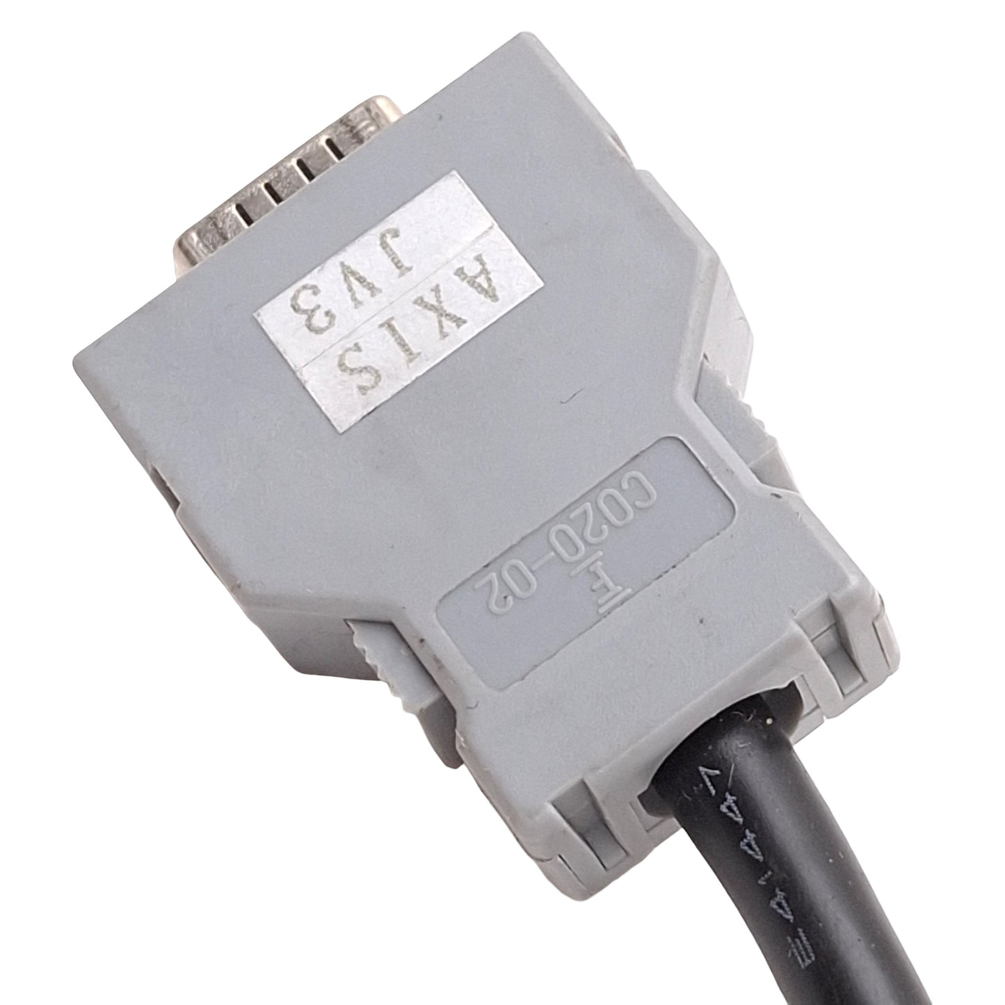 Used Fanuc A660-2042-T044 Communication I/O Link Cable, 20-Pin PCR Male, 0.65m Length