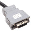 Used Fanuc A660-2042-T044 Communication I/O Link Cable, 20-Pin PCR Male, 0.65m Length