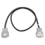 Used Fanuc A660-2042-T044 Communication I/O Link Cable, 20-Pin PCR Male, 0.65m Length