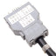 Used Fanuc A660-2042-T044 Communication I/O Link Cable, 20-Pin PCR Male, 0.75m Length