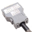 Used Fanuc A660-2042-T044 Communication I/O Link Cable, 20-Pin PCR Male, 0.5m Length