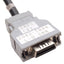 Used Fanuc A660-2042-T044 Communication I/O Link Cable, 20-Pin PCR Male, 0.5m Length