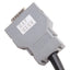 Used Fanuc A660-2042-T044 Communication I/O Link Cable, 20-Pin PCR Male, 0.5m Length