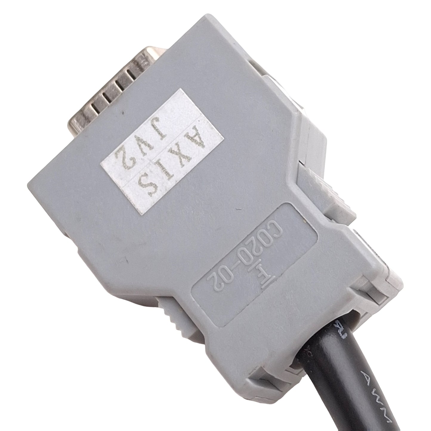 Used Fanuc A660-2042-T044 Communication I/O Link Cable, 20-Pin PCR Male, 0.5m Length