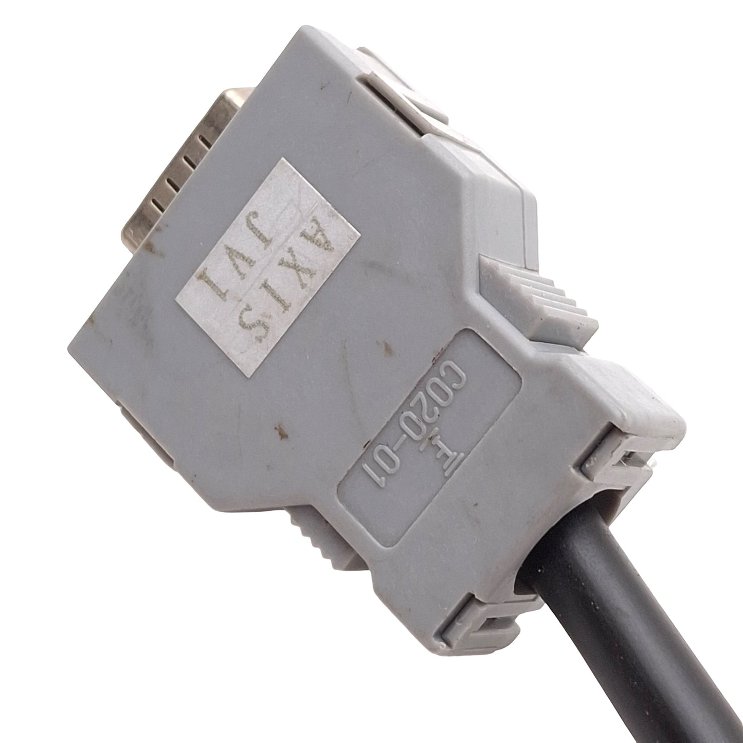 Used Fanuc A660-2042-T044 Communication I/O Link Cable, 20-Pin PCR Male, 1.1m Length