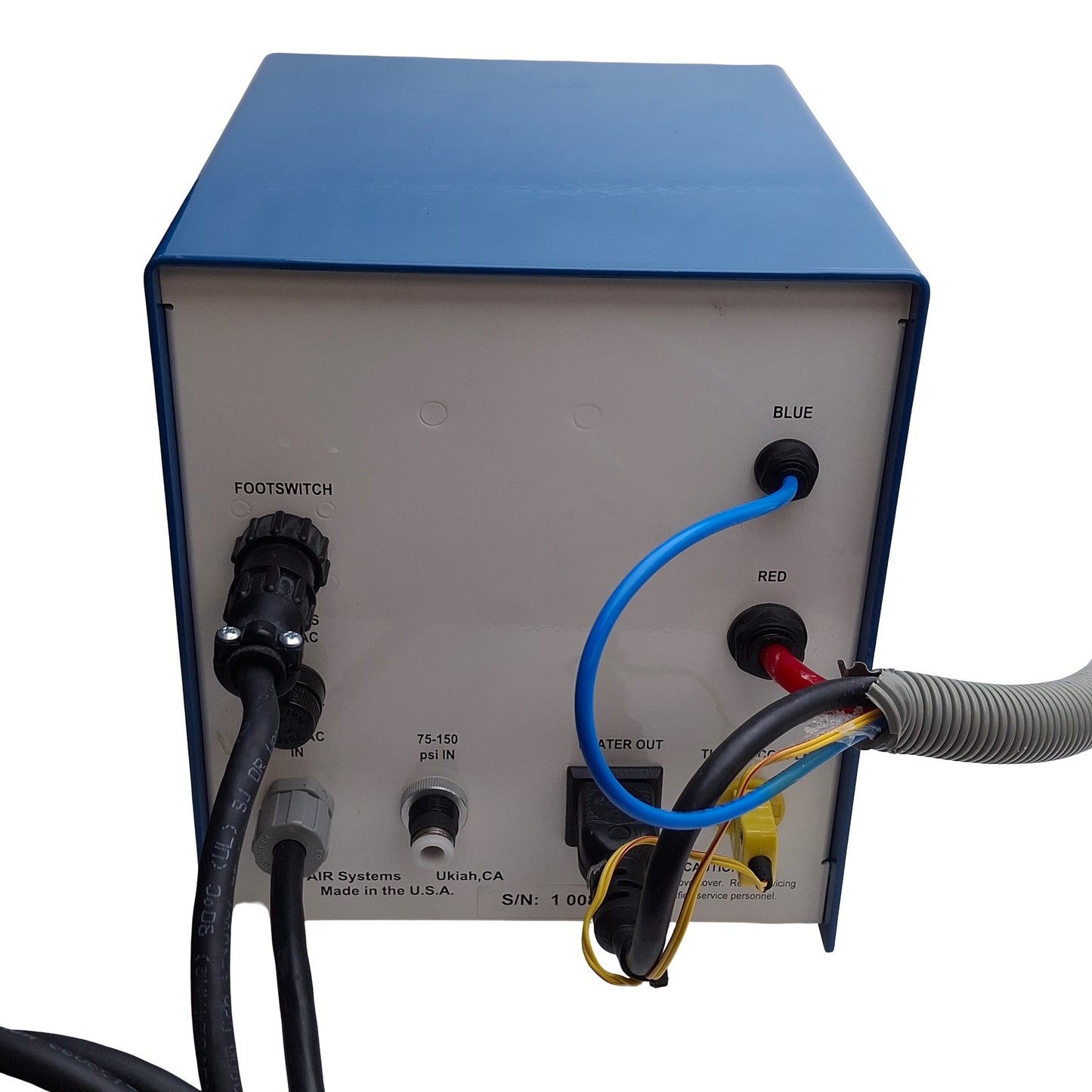 Used Hot Air Systems 185-A Cath Tube Bonding Station w/ ø7/8in Nozzle, 120VAC 50SCFH