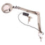 Used OC White 42400-5 Green-Lite LED Magnifier ESD Safe, 2x Mag, 30in Arm, 100-240VAC
