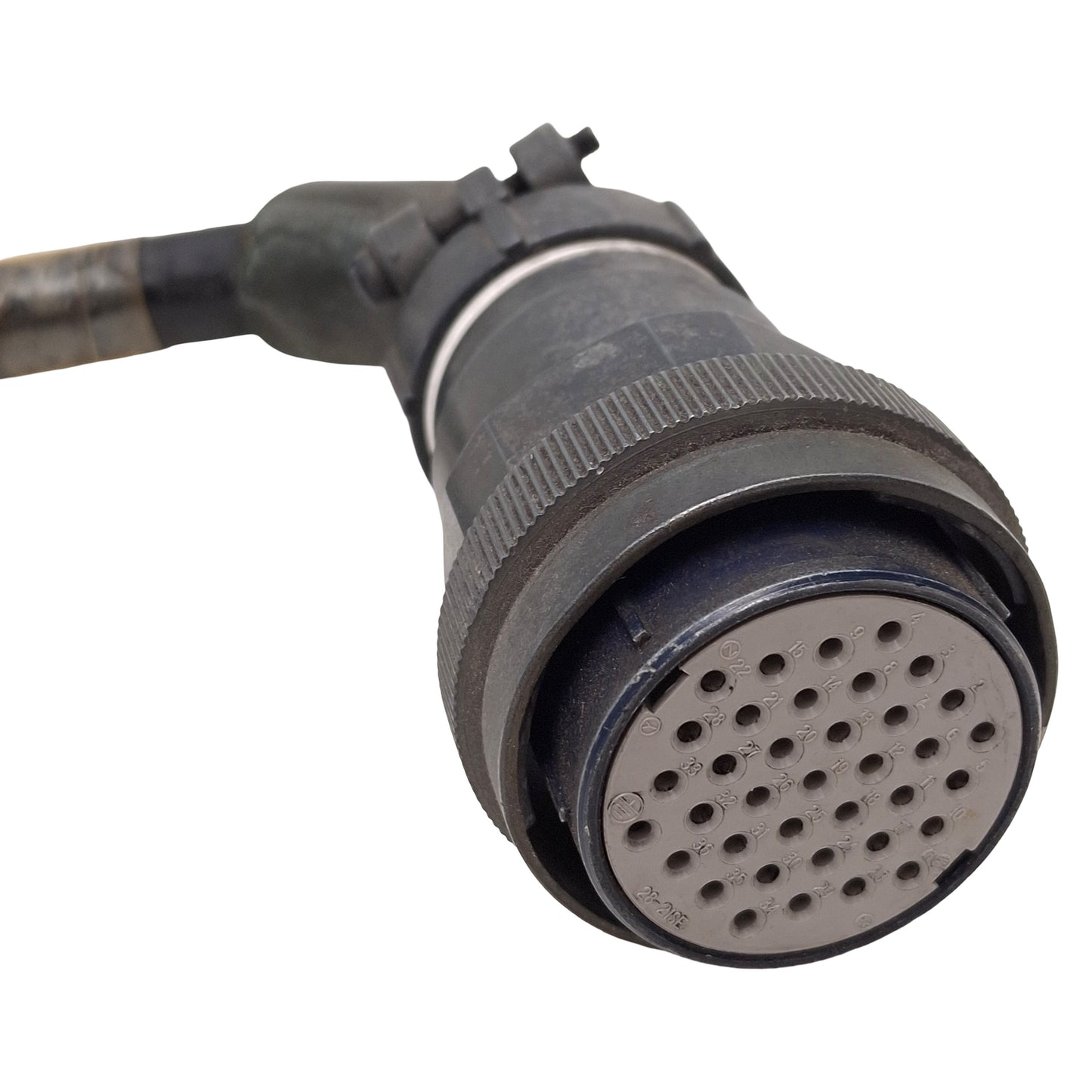 Used Fanuc A660-8068-T953 Pulse Coder / Encoder Feedback Cable, 34-Pin Round, 7.5m
