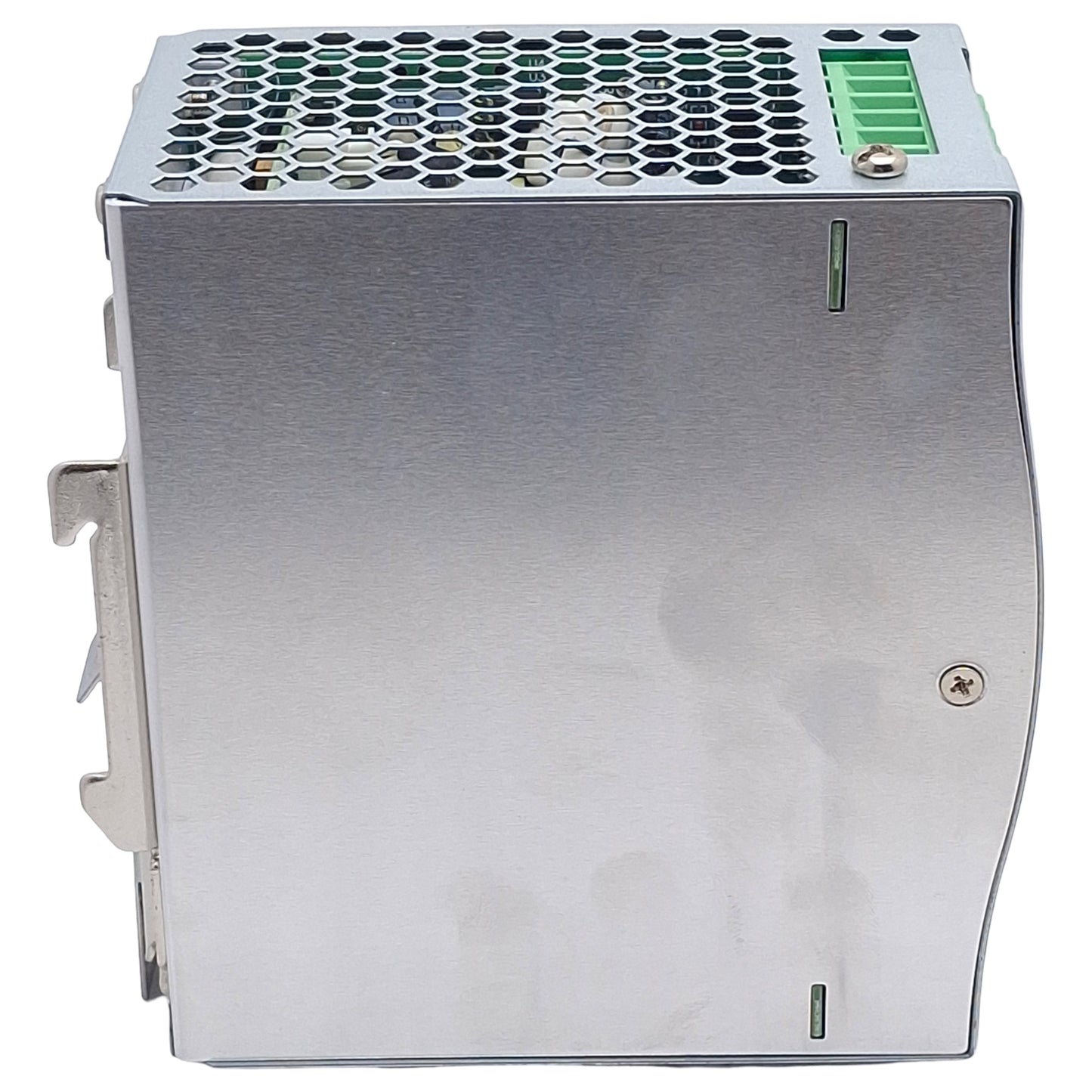 New – Open box Mean Well SDR-240-24 Power Supply, 100-240VAC In, 24VDC 10A Out, DIN Rail