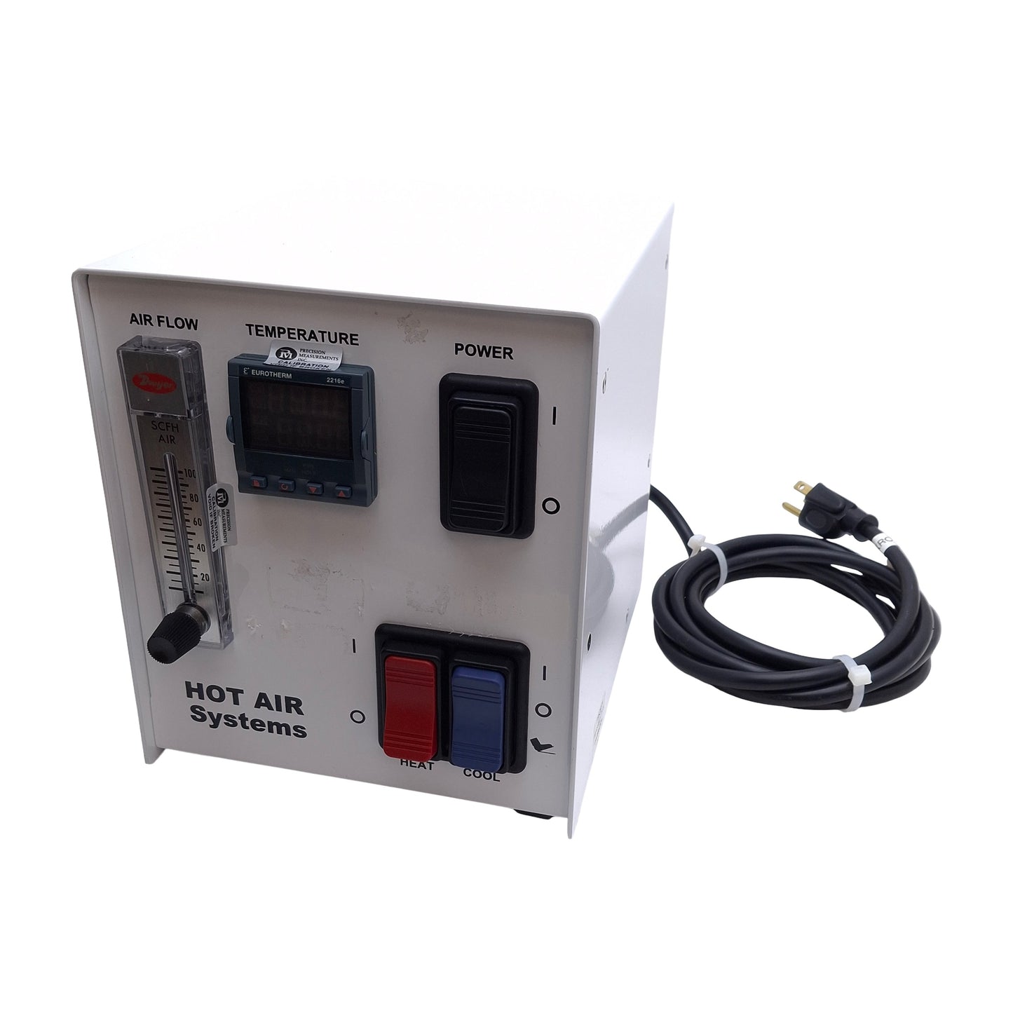 Used Hot Air Systems 185-A Cath Tube Bonding Hot Air Controller, 120VAC 50SCFH