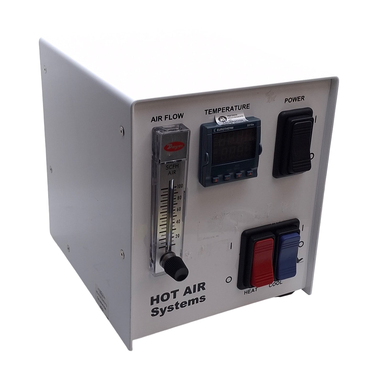 Used Hot Air Systems 185-A Cath Tube Bonding Hot Air Controller, 120VAC 50SCFH