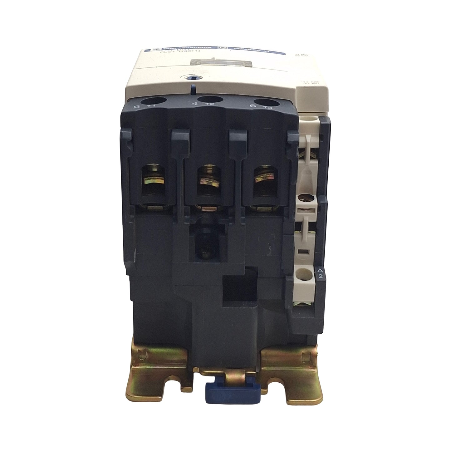 Used Schneider Telemecanique LC1D5011-V120 Contactor, 3-Pole + 1NO&1NC, 120VAC Coil