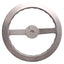 Used Balcrank 10in Aluminum Hand Wheel ø5/8in Bore, ø1.25in OD x 1/4in Lead Screw