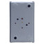 Used General Electric CR2943NA102A Start/Stop Push Button Station 1NO+1NC, 600VAC 10A