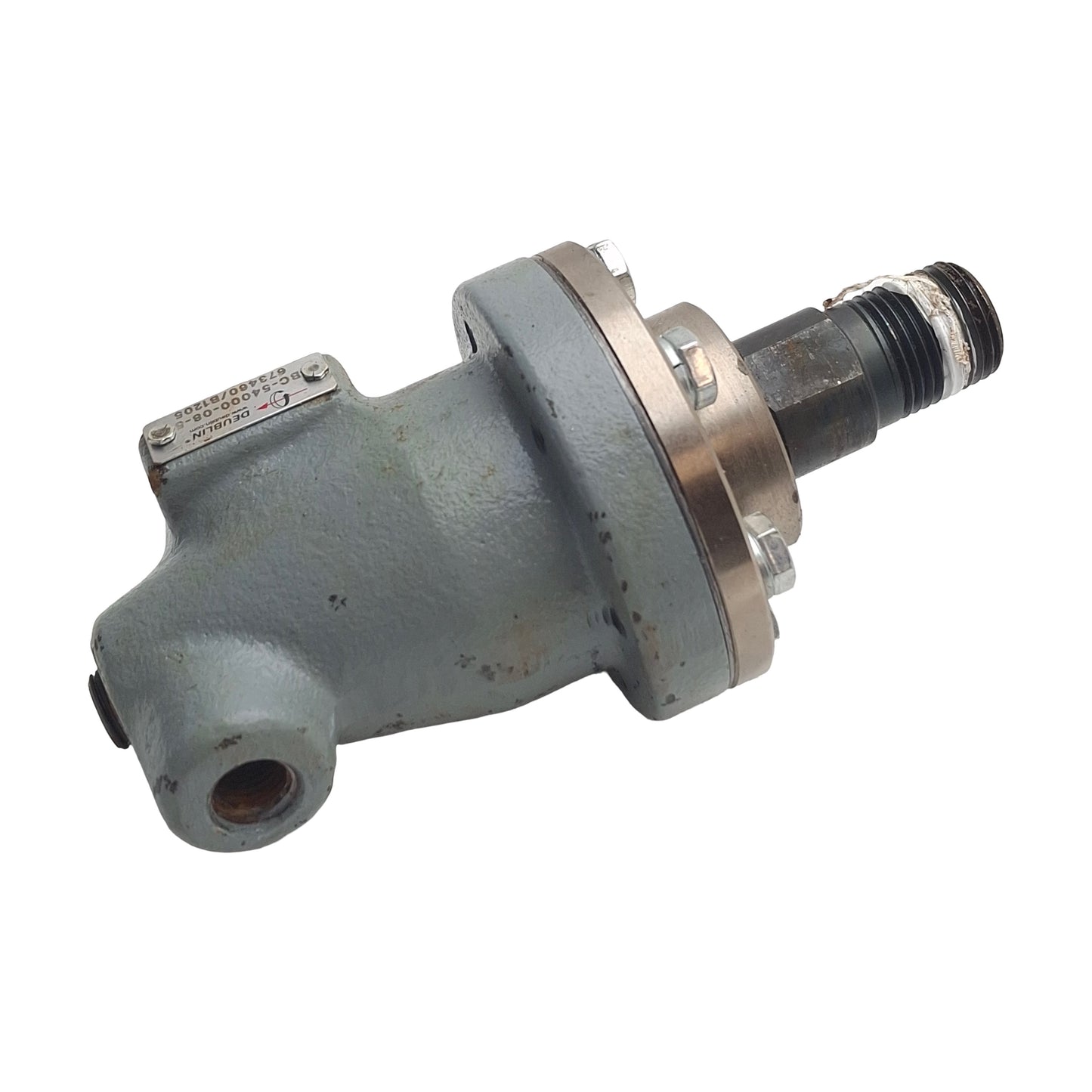 Used Deublin BC-54000-08-50 Pressure Joint, Duo Flow, 1/2in NPT RH, 17.2bar Max