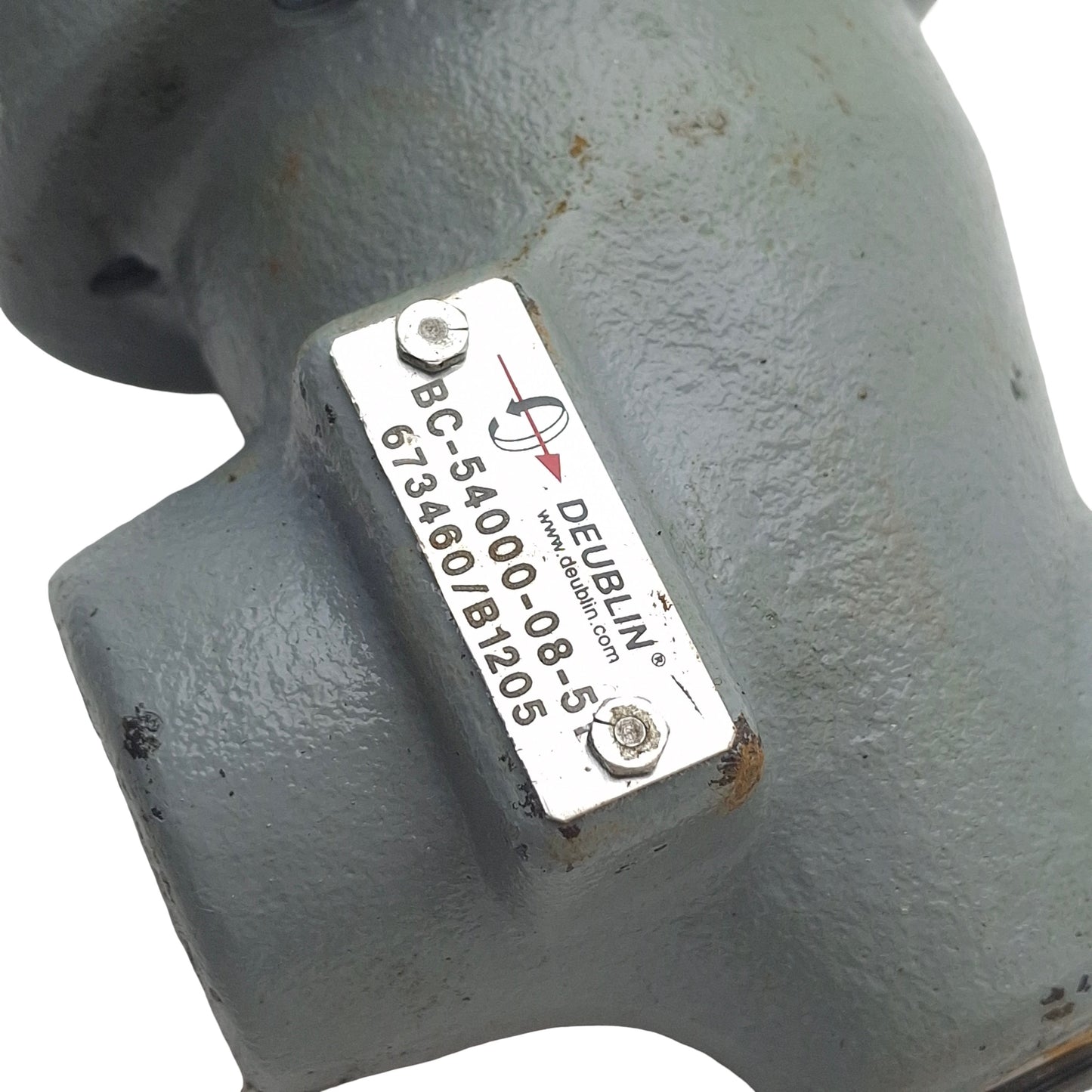 Used Deublin BC-54000-08-50 Pressure Joint, Duo Flow, 1/2in NPT RH, 17.2bar Max