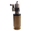 Used Key BA-200-P-K High Vacuum Brass Right Angle Valve 60-100psi, NW-50, 120VAC Coil