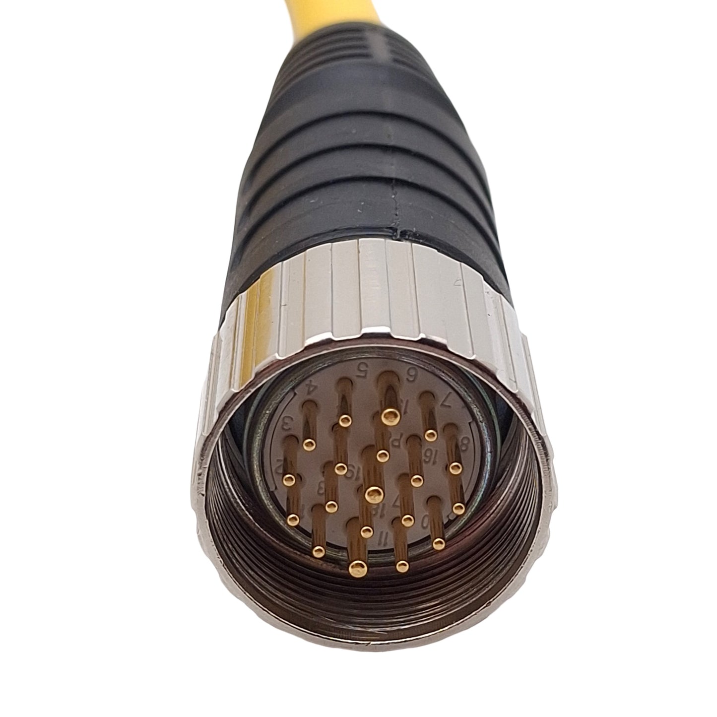 New – Open box Turck CSM 19-19-5 Actuator and Sensor Cordset, 19-Pin M27 MultiFast Male, 5m