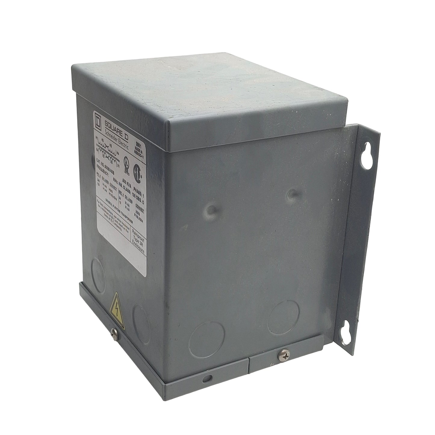 Used Sqaure D 500SV43B Buck Boost Transformer, 120x240V Pri, 12/24V Secondary, 0.5kVA