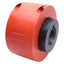 Used Martin 5018 Roller Chain Coupling w/Plastic Cover ø1.625in Bore, ø5.125in Cover