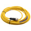 Used Turck CSM 19-19-10 Actuator and Sensor Cordset, 19-Pin M27 MultiFast Male, 10m