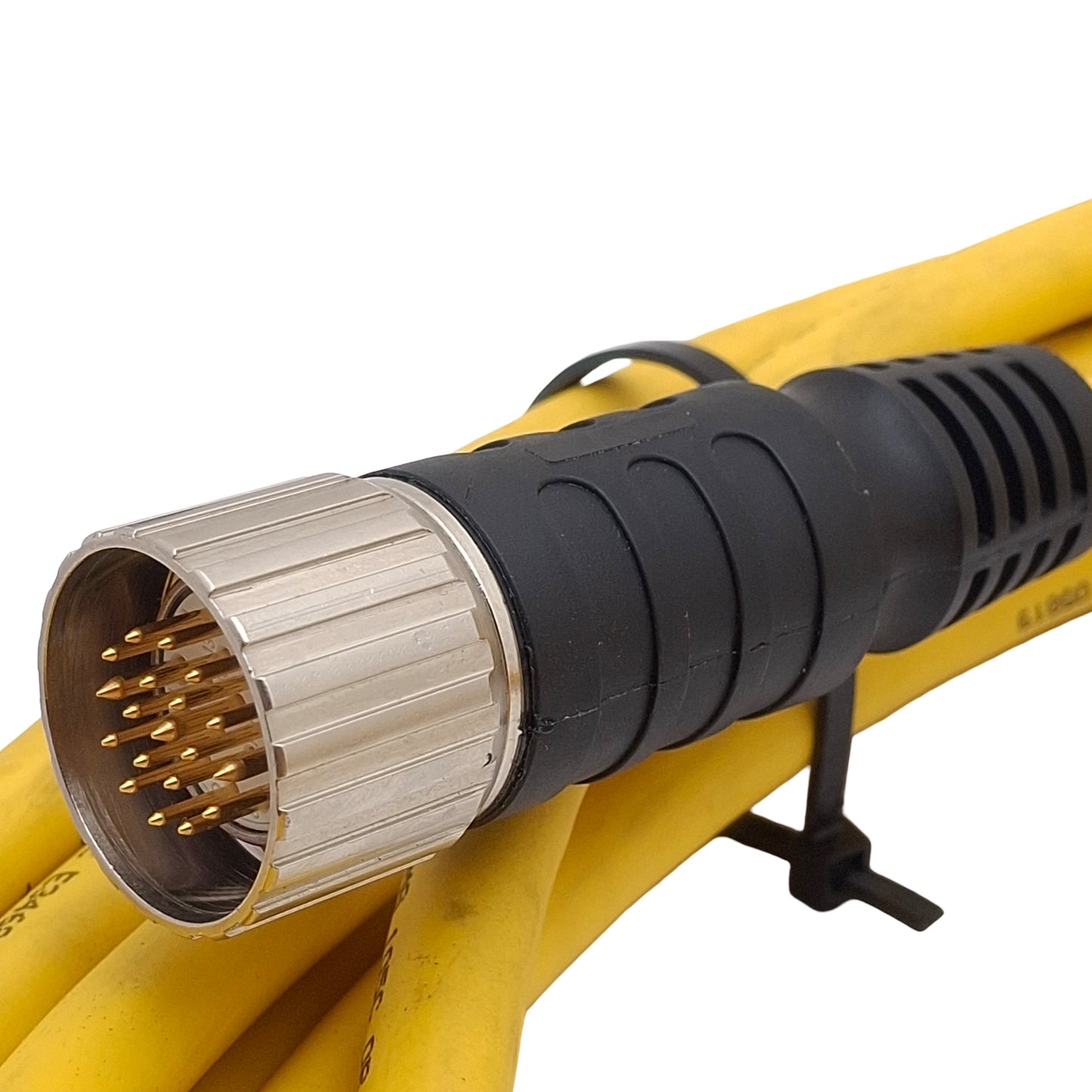 Used Turck CSM 19-19-10 Actuator and Sensor Cordset, 19-Pin M27 MultiFast Male, 10m