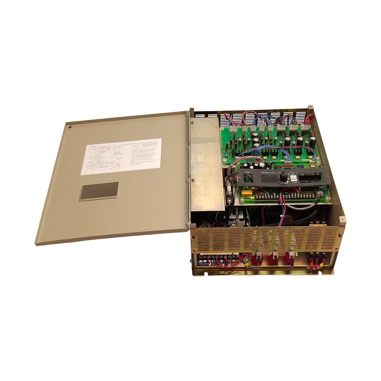 Used Toshiba VT130G1-2160B0H VFD Motor Drive 208/230VAC 3-Phase, 15HP
