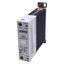 Used Crouzet 84130116 Solid State Relay, 4-32VDC In, 48-660VAC 25A Out, DIN Rail