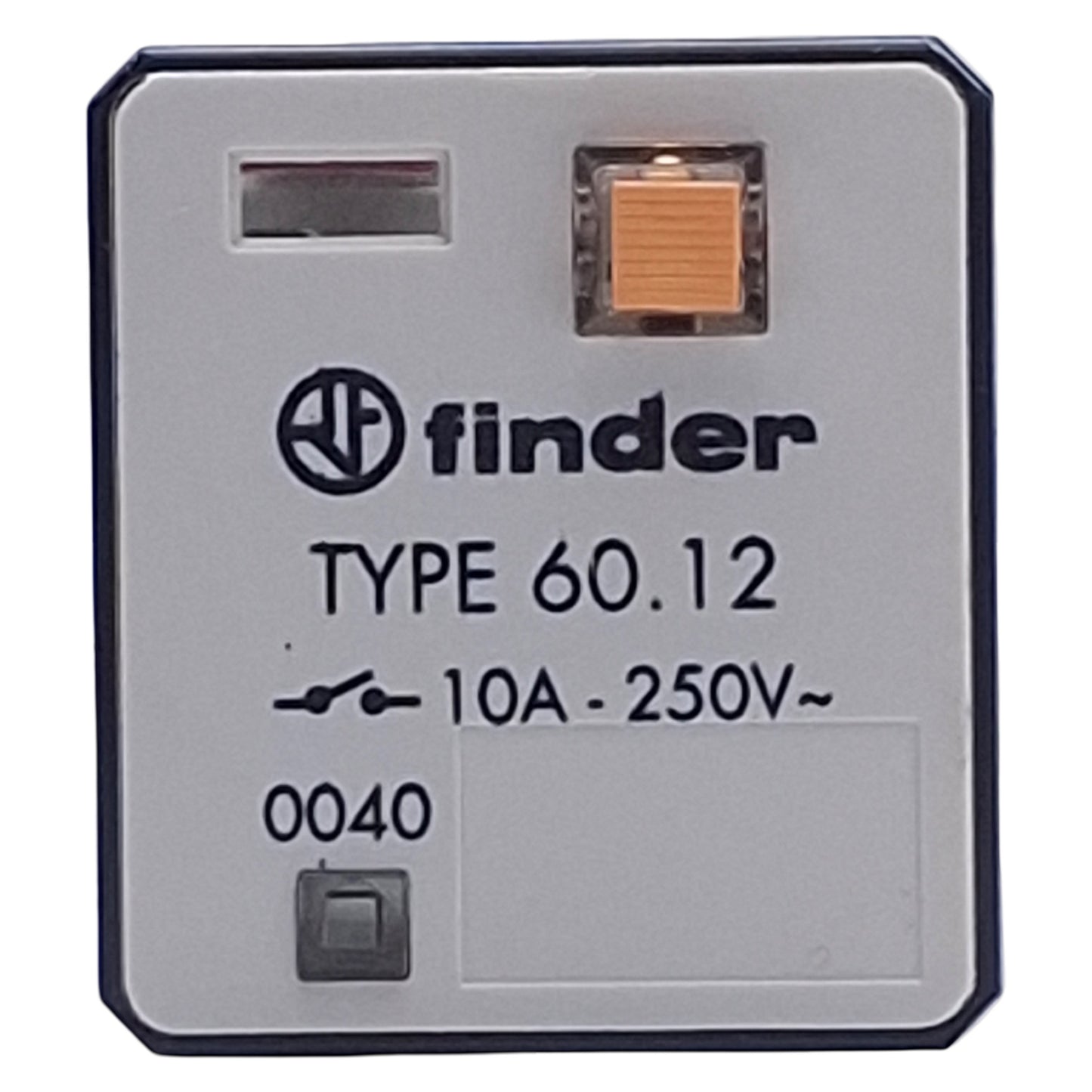 Used Lot of 2 Finder 60.12.8.240.0040 Power Relay, 2CO, 250VAC 10A, 240VAC Coil