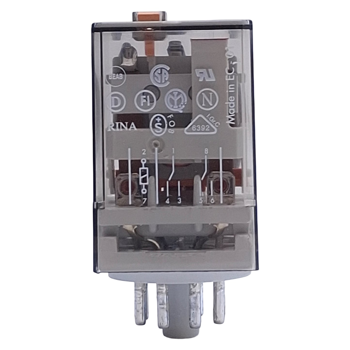 Used Lot of 2 Finder 60.12.8.240.0040 Power Relay, 2CO, 250VAC 10A, 240VAC Coil
