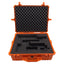Used Pelican 1600 Protector Case, Orange, 21.51 x 16.54 x 7.99in Interior *Used Foam*