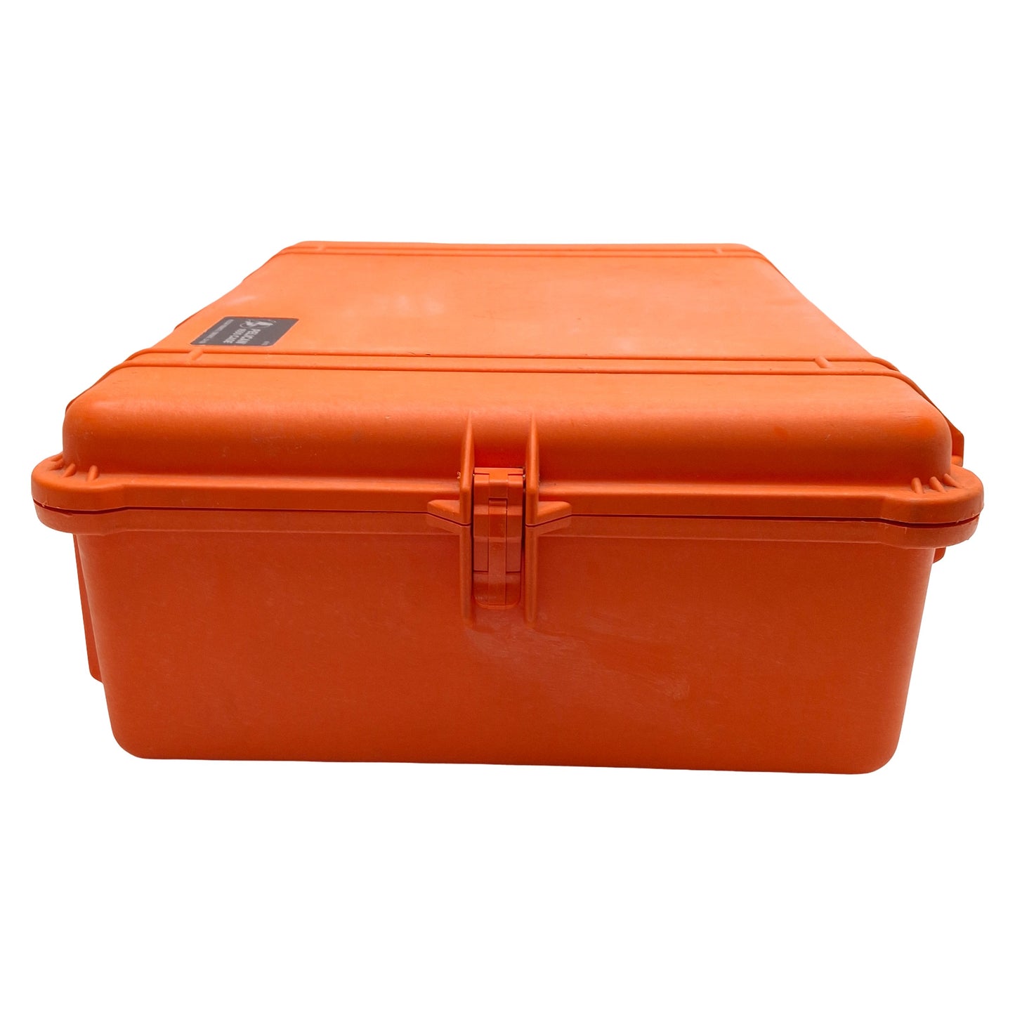Used Pelican 1600 Protector Case, Orange, 21.51 x 16.54 x 7.99in Interior *Used Foam*