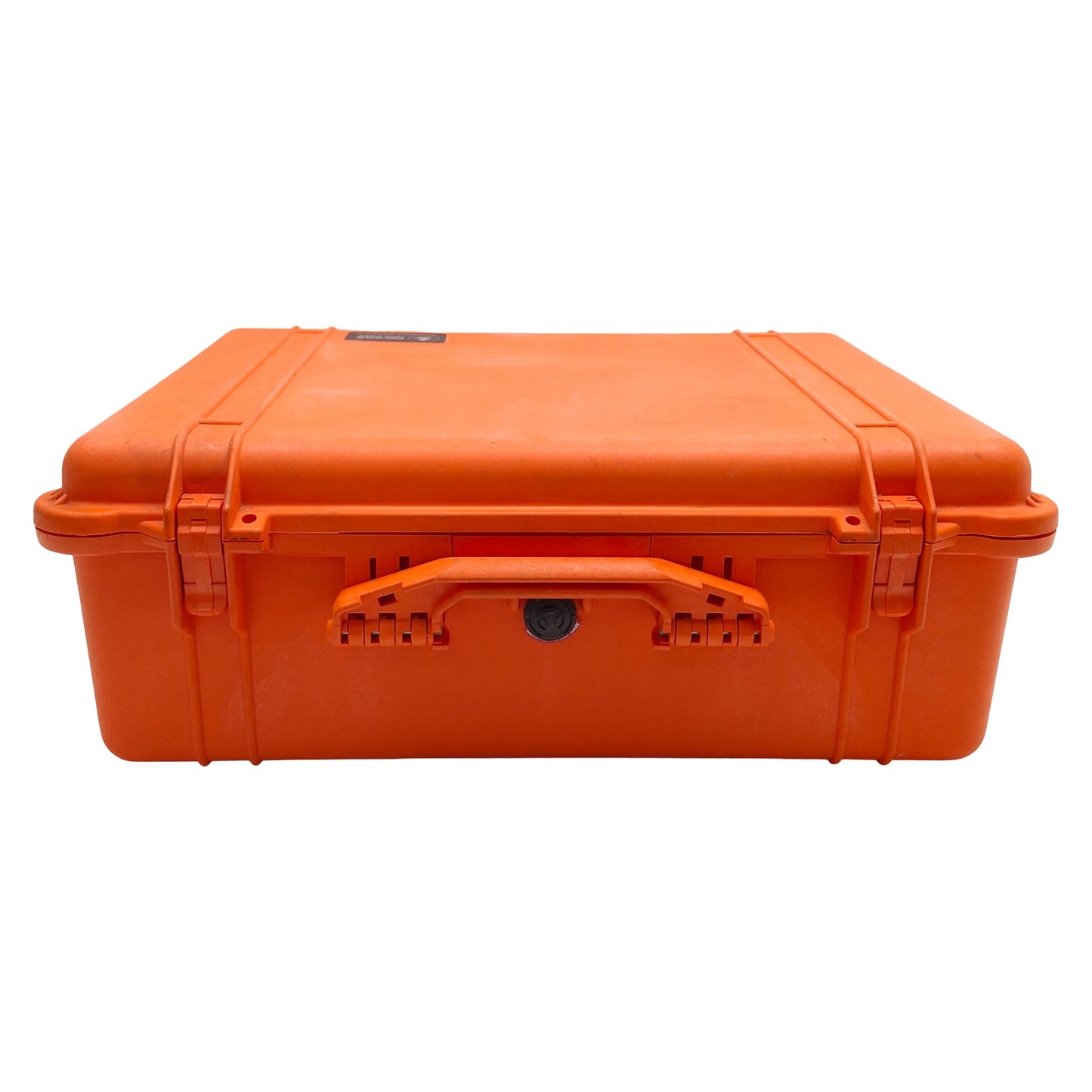 Used Pelican 1600 Protector Case, Orange, 21.51 x 16.54 x 7.99in Interior *Used Foam*