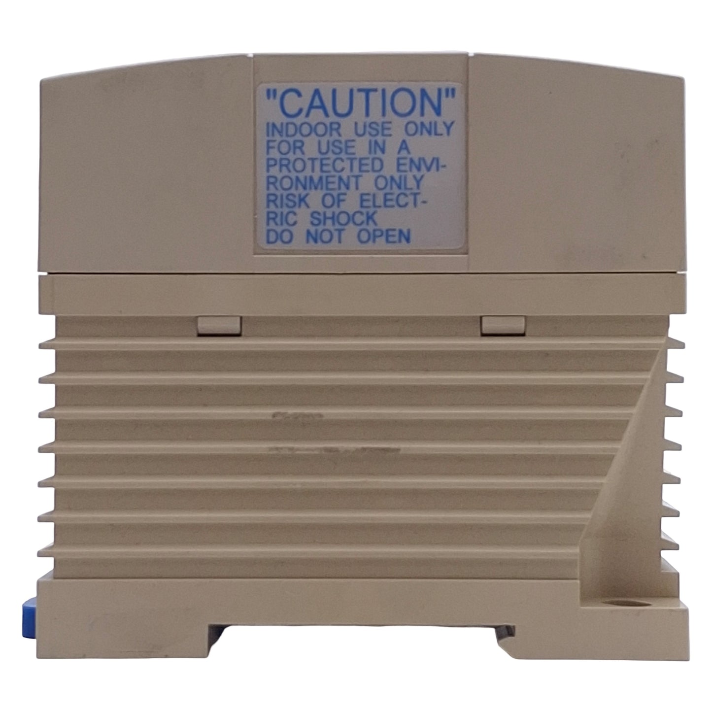 Used Idec PS5R-A24 Switching Power Supply 100-240VAC In, 24VDC 0.3A Out, DIN Rail