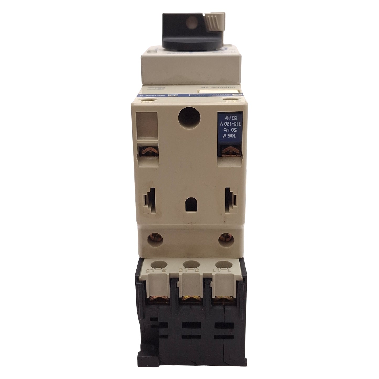 Used Schneider Electric LB1LB03P LD1LB030 Motor Starter, 6-10A, 115-120VAC Coil