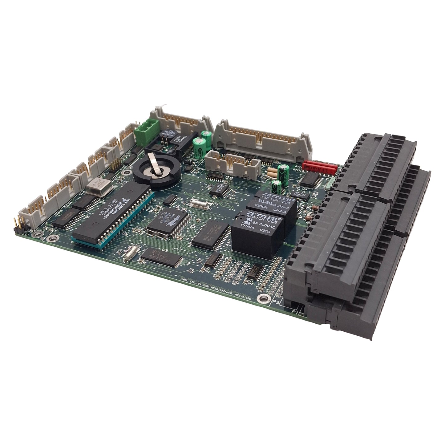 Used Tidal PCB#1157revB ASSY#1156 Olympic 488 SBC Single Board Computer, 7-24VDC