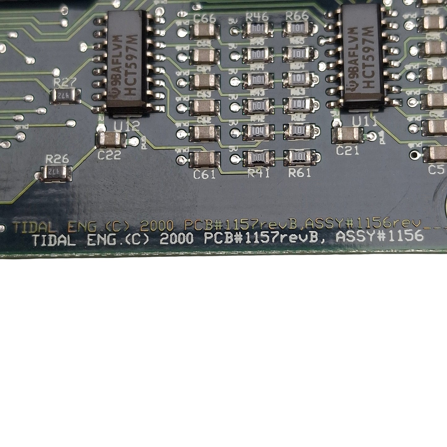Used Tidal PCB#1157revB ASSY#1156 Olympic 488 SBC Single Board Computer, 7-24VDC