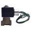Used Parker 04F20O2118ACF4C05 Solenoid Valve, 2-Way, 300psi, 1/4 NPT, 100-120VAC Coil
