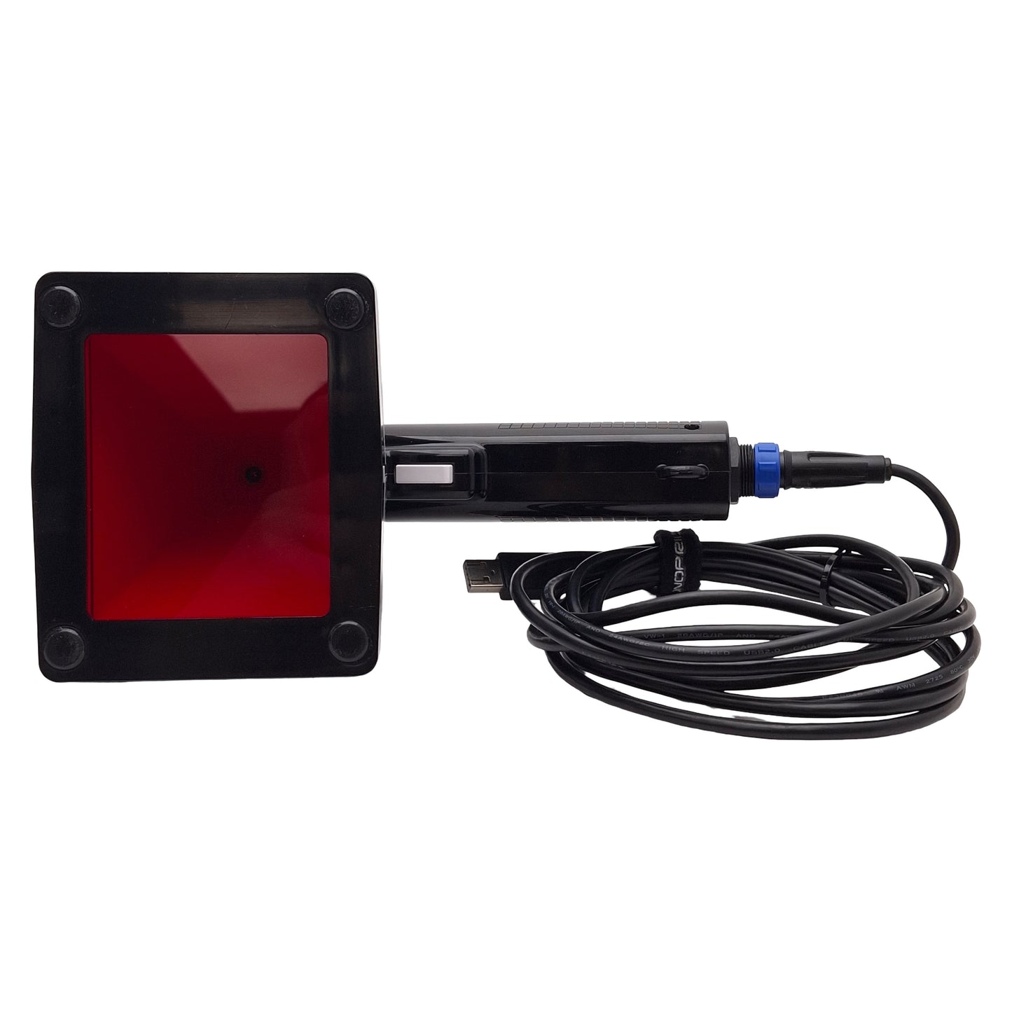 Used Microscan LVS-9580 Handheld 1D & 2D Barcode Verifier, Red 660nm, 5MP, USB, 5VDC