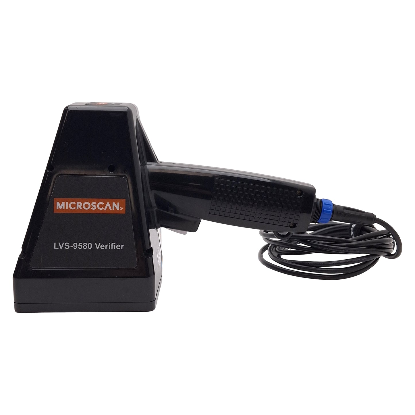 Used Microscan LVS-9580 Handheld 1D & 2D Barcode Verifier, Red 660nm, 5MP, USB, 5VDC