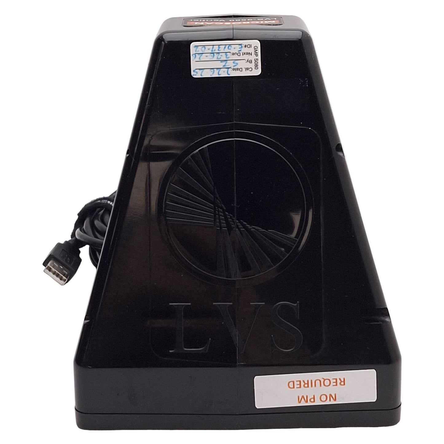 Used Microscan LVS-9580 Handheld 1D & 2D Barcode Verifier, Red 660nm, 5MP, USB, 5VDC