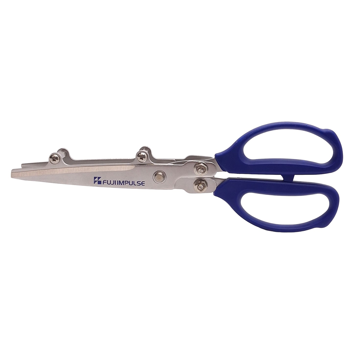 Used Fuji Impulse Double-Bladed Film Cutting Shears, 1in Width, 3in Effective Length