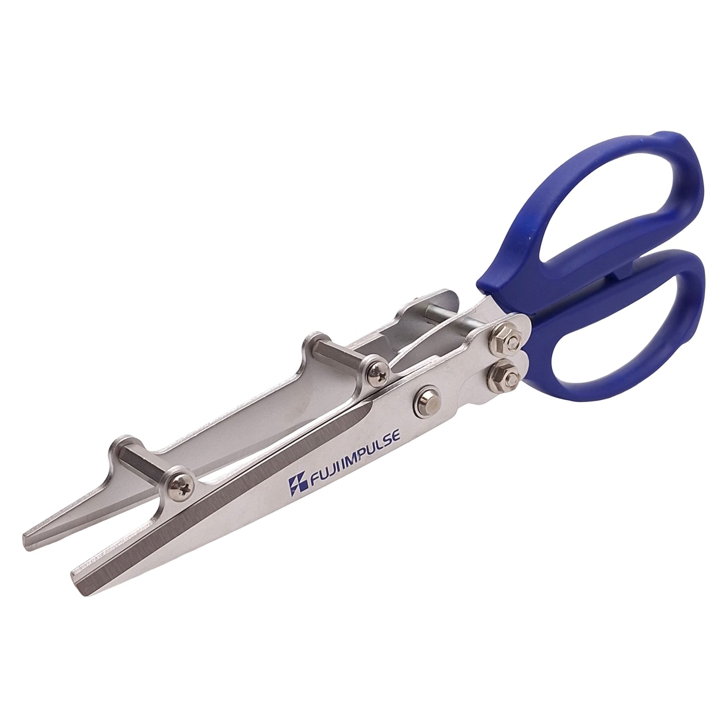 Used Fuji Impulse Double-Bladed Film Cutting Shears, 1in Width, 3in Effective Length